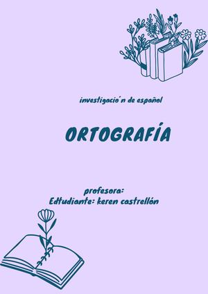 la ortografía para estudiar