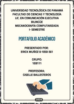 Portafolio, Erick Muñoz