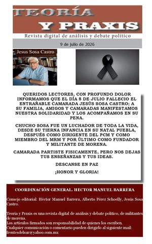Teoria Y Praxis Esquela