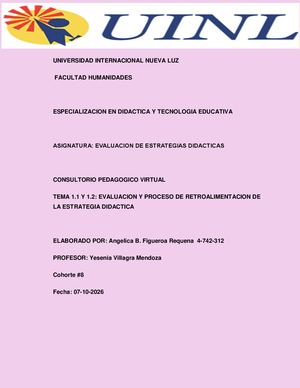Consultorio Pedagogico Virtual