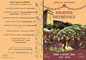 Programme Journée médiévale 2026