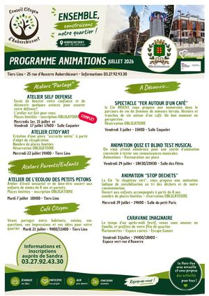 Programme Conseil Citoyen Juillet 26