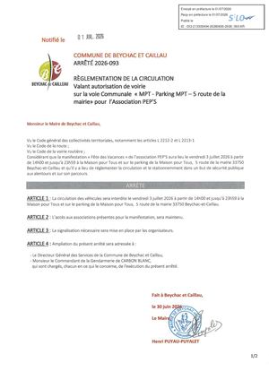 093 Pep's Autorisation De Voirie Parking Mpt Pref