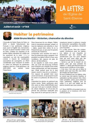La Lettre Juillet -Août 2026