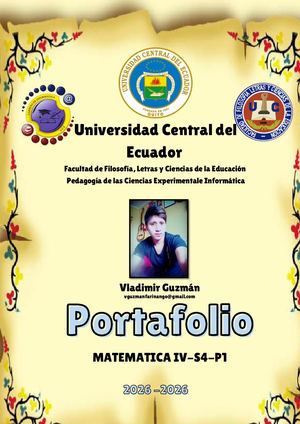 Portafolio Mate Vladimir Guzman