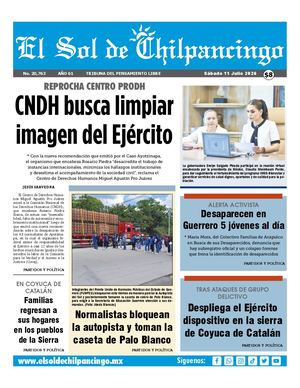 El Sol De Chilpancingo 11 Julio 2026 Compressed