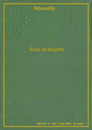 AK - Sous la douche