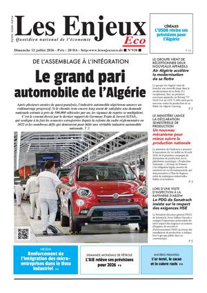 LES ENJEUX ECO N°938