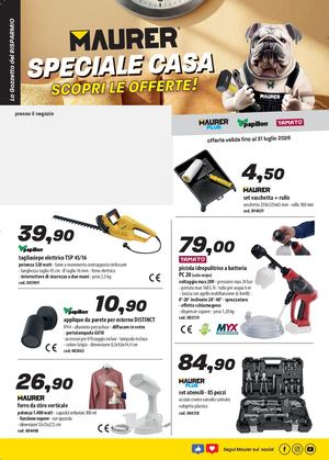 Speciale casa MAURER