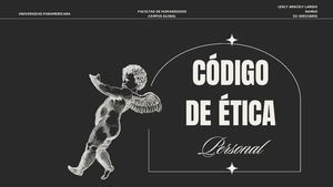 Código De ÉTica Personal-Lesly