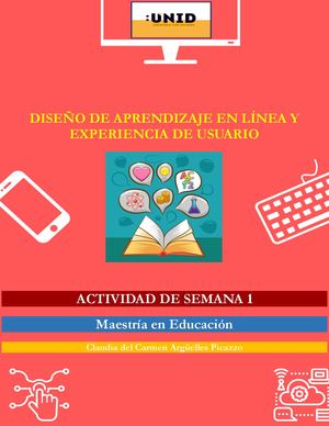 Diseño de aprendizaje en línea
