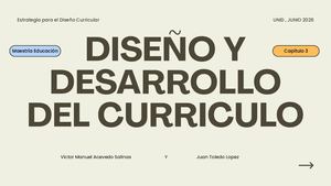 14 Diapositivas Diseño Curricular (Cap 3)