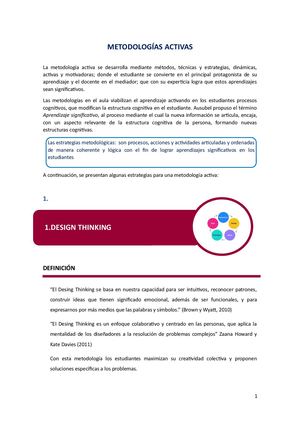 Metodologías Activas