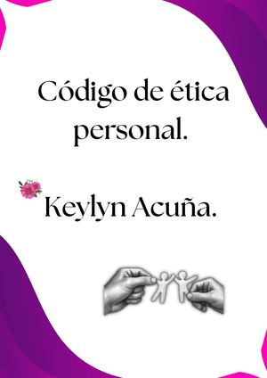 Revista Digital Codigo De Etica Personal