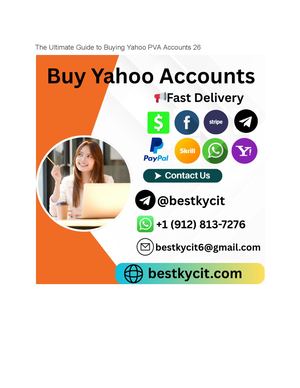 The Ultimate Guide To Buying Yahoo Pva Accounts 26