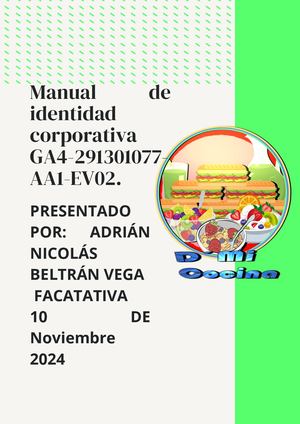 Manual de identidad corporativa GA4-291301077-AA1-EV02.