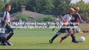 3.5M Kids Injured Yearly: 5 Youth Sports Injury Prevention Tips From Dr. Jordan Sudberg MD