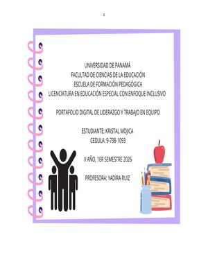 Portafolio Liderazgo