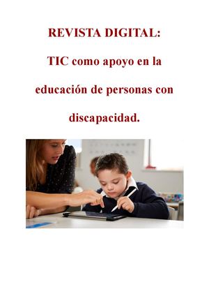 Revista Digital Tic Como Apoyo En La Educación De Personas Con Discapacidad (1)