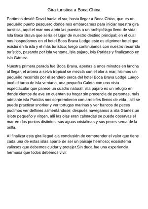 Gira Turistica A Boca Chica 20260707 221946 0000