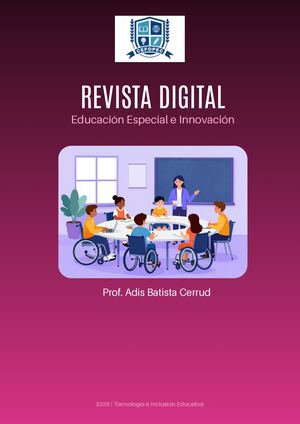 Revista Digital Educación Especial Y Dua
