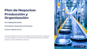 Plan de Negocios