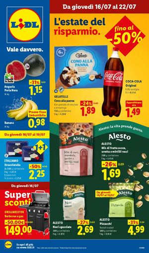 Offerte Valide Dal 16 07 Al 22 07 Volantino Settimanale 00