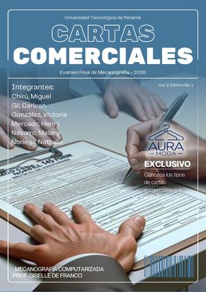 CARTAS COMERCIALES - REVISTA DE MECANOGRAFÍA