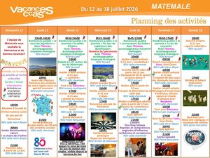 Semaine 29 Du 12 07 Au 18 07