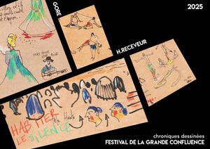 CHRONIQUES dessinées - H.Receveur -  Grand Confluence 2025
