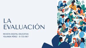 Presentación La Evaluación