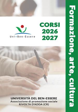 Corsi Unibenessere 2026 2027