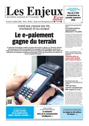 LES ENJEUX ECO N°939