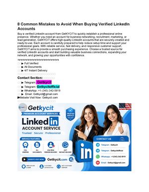 7 Common Mistakes To Avoid When Buying Verified Linked In Accounts (Fast Delivery)