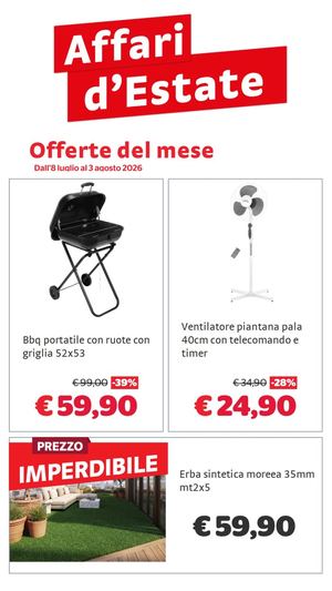 Volantino bricocenter a Alcamo