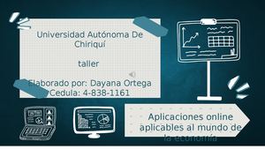 Aplicaciones online aplicables al mundo de la economía