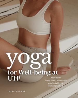 Revista Yoga Informativo Laura Y, Ana Sofia H, Mariana Camelo