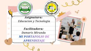 Portafolio Educacion Y Tec