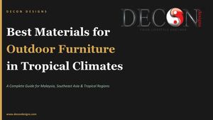 Best Materials For Outdoor Furniture In Tropical Climates Pptx