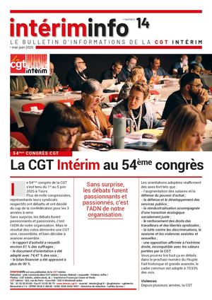 Interim Info Cgt N°14 Juin 26