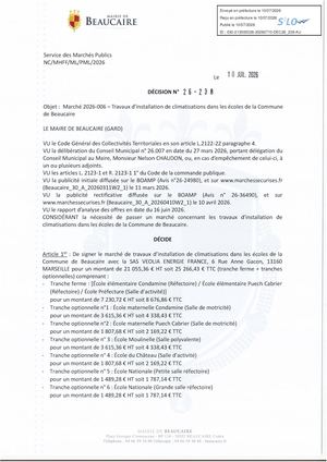 Fichier Parution Des Décisions N°26 238 Et 26 240