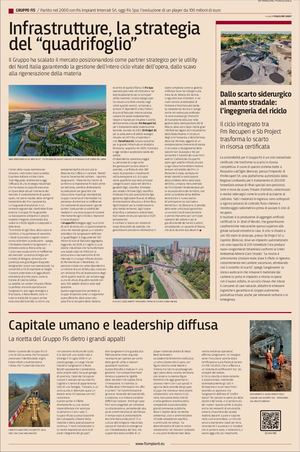 Fis Impianti ne Il Sole 24 Ore 13.07.2026
