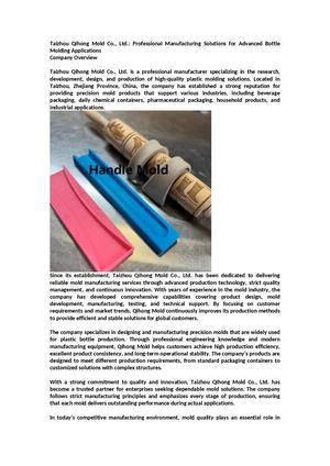 Bottle Blowing Mould1
