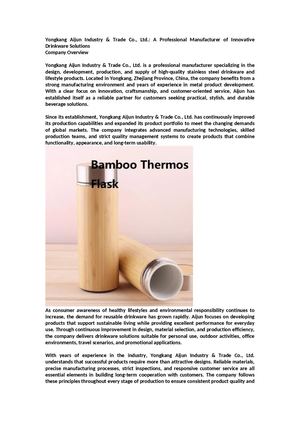 Stainless Steel Thermos Bottle1