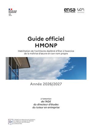 Guide Hmonp 2026 27