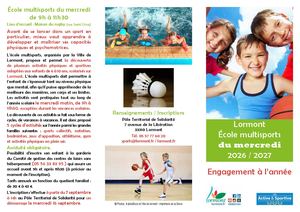 École multisports du mercredi (2026)