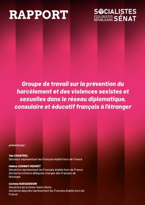 Harcèlement et violences sexistes et sexuelles : un rapport pour mieux protéger les agents du réseau diplomatique français