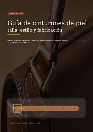 Guia Cinturones Piel Dorantes Calameo