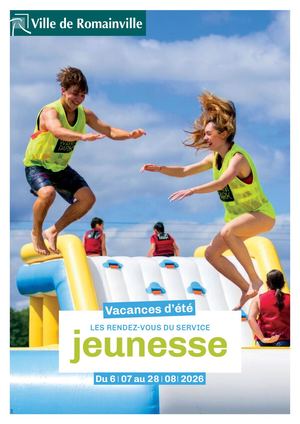 Programme Vacances d'été jeunesse Romainville