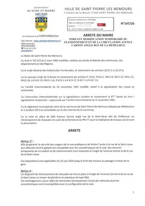 Arrete 2026 147